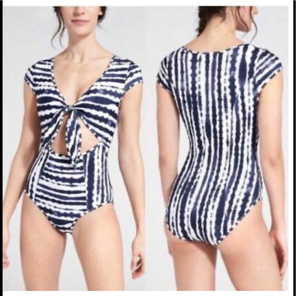 Athleta one piece tie dye swimsuit